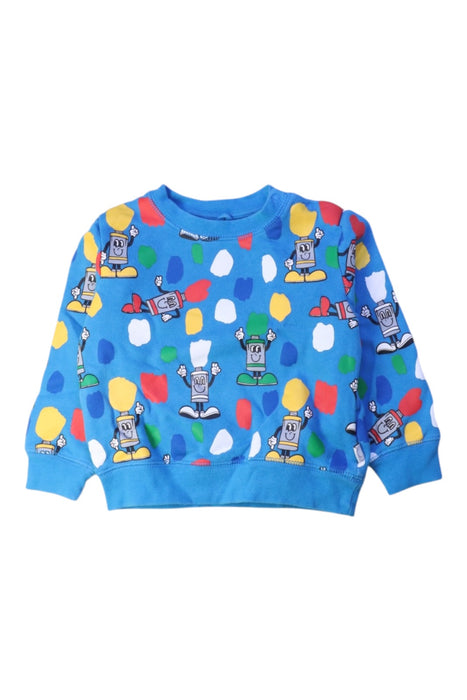 A Multicolour Crewneck Sweatshirts from Stella McCartney in size 6-12M for boy. (Front View)