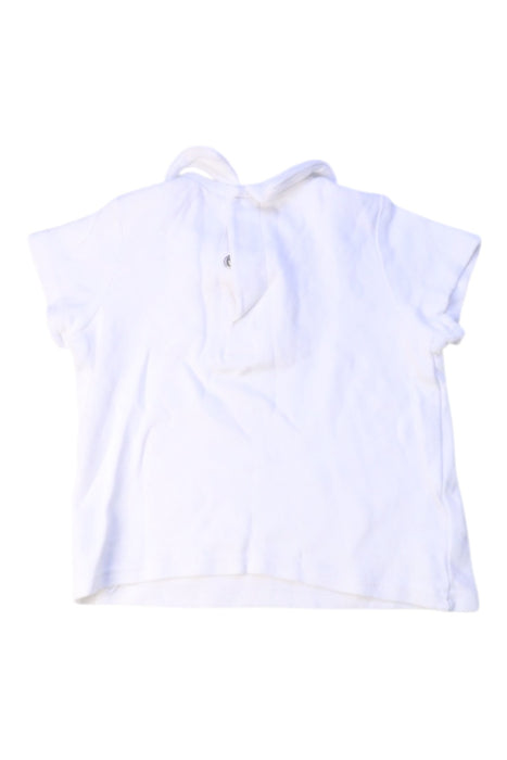 A White Short Sleeve Tops from Mamas & Papas in size 6-12M for boy. (Back View)