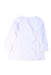 A White Long Sleeve T Shirts from Mides in size 12-18M for boy. (Back View)