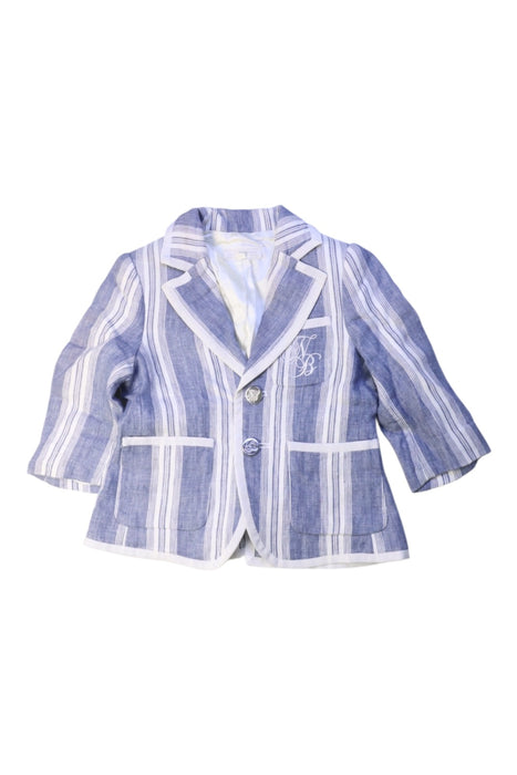 A Blue Blazers from Nicholas & Bears in size 6-12M for boy. (Front View)