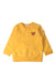 A Yellow Crewneck Sweatshirts from Miki House in size 12-18M for boy. (Front View)
