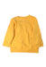 A Yellow Crewneck Sweatshirts from Miki House in size 12-18M for boy. (Back View)
