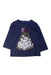 A Navy Long Sleeve T Shirts from Little Marc Jacobs in size 12-18M for boy. (Front View)