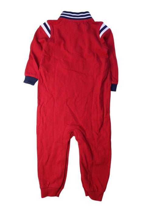 A Red Long Sleeve Rompers from Ralph Lauren in size 6-12M for boy. (Back View)