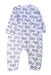 A White Onesies from Petit Bateau in size 12-18M for boy. (Back View)