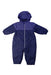 A Blue Snowsuits from Chickeeduck in size 6-12M for boy. (Front View)