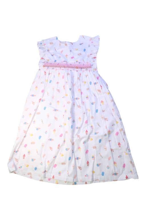 A White Sleeveless Dresses from Cath Kidston in size 8Y for girl. (Front View)