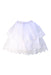 A White Tulle Skirts from As Know As Ponpoko in size 10Y for girl. (Front View)