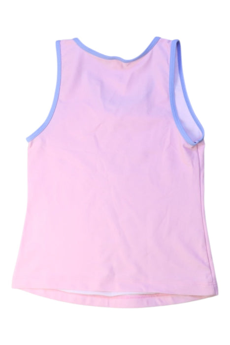 A Pink Sleeveless Tops from Arena in size 10Y for girl. (Back View)