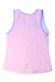 A Pink Sleeveless Tops from Arena in size 10Y for girl. (Back View)