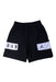 A Black Shorts from Air Jordan in size 14Y for boy. (Front View)