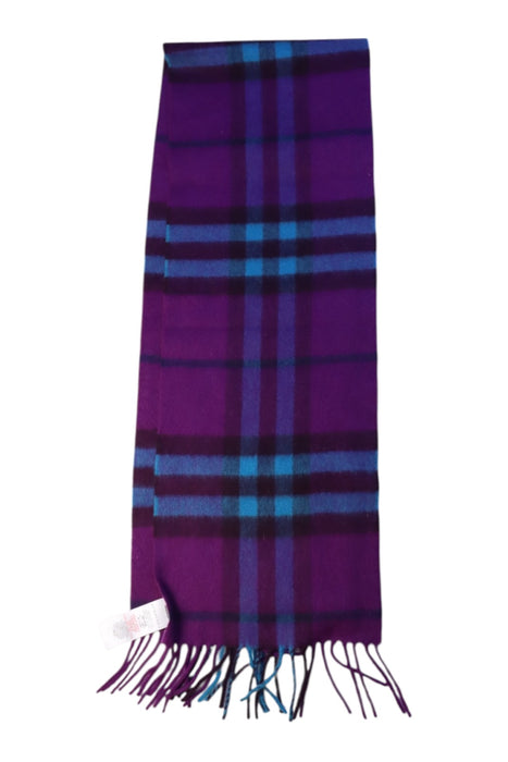 A Purple Scarves from Burberry in size O/S for neutral. (Back View)