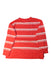 A Red Crewneck Sweatshirts from Seed in size 5T for boy. (Back View)