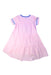 A Pink Short Sleeve Dresses from ELLE in size 5T for girl. (Back View)