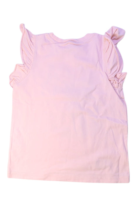 A Pink Sleeveless Tops from ELLE in size 5T for girl. (Back View)