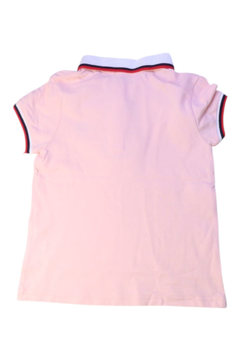 A Pink Short Sleeve Polos from ELLE in size 7Y for girl. (Back View)