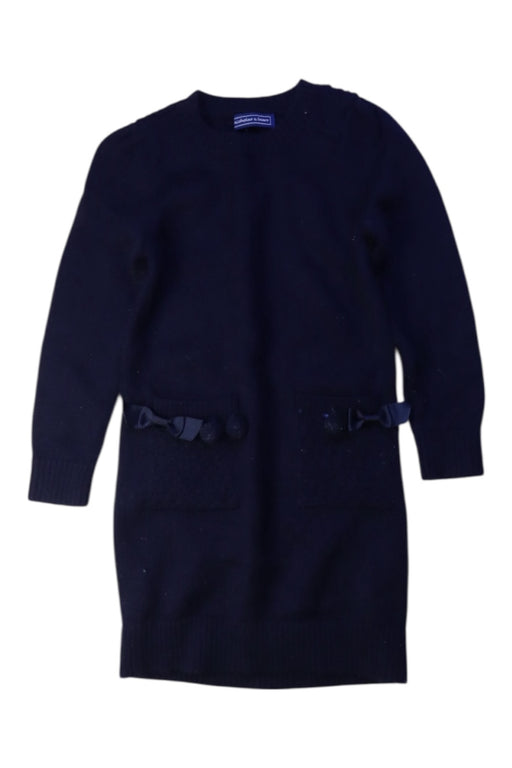 A Navy Sweater Dresses from Nicholas & Bears in size 3T for girl. (Front View)
