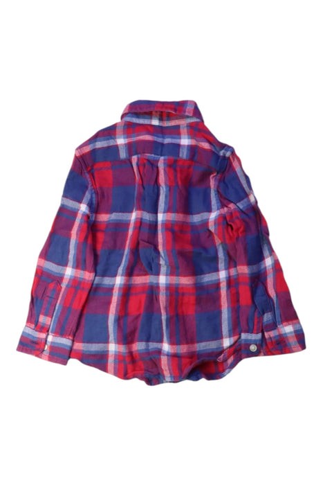 A Red Long Sleeve Shirts from Ralph Lauren in size 2T for boy. (Back View)