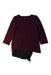 A Burgundy Long Sleeve Tops from Rococo in size 3T for girl. (Front View)