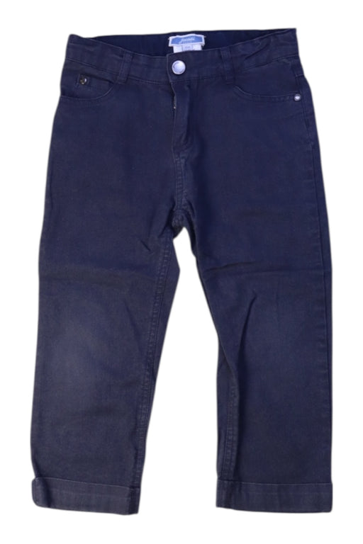 A Navy Casual Pants from Jacadi in size 3T for boy. (Front View)