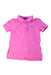 A Pink Short Sleeve Polos from Polo Ralph Lauren in size 2T for neutral. (Front View)