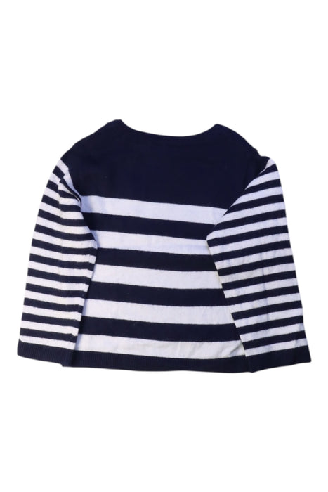 A Navy Long Sleeve Tops from Jacadi in size 3T for boy. (Back View)