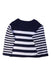 A Navy Long Sleeve Tops from Jacadi in size 3T for boy. (Back View)