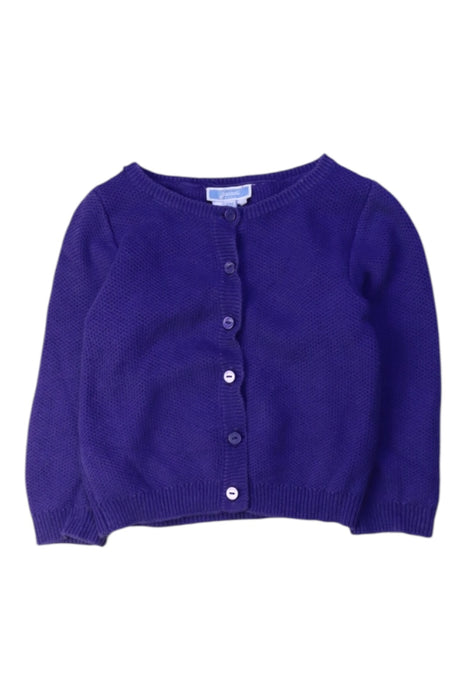 A Purple Cardigans from Jacadi in size 2T for girl. (Front View)
