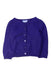 A Purple Cardigans from Jacadi in size 2T for girl. (Front View)