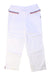 A White Casual Pants from Ferrari in size 4T for girl. (Front View)