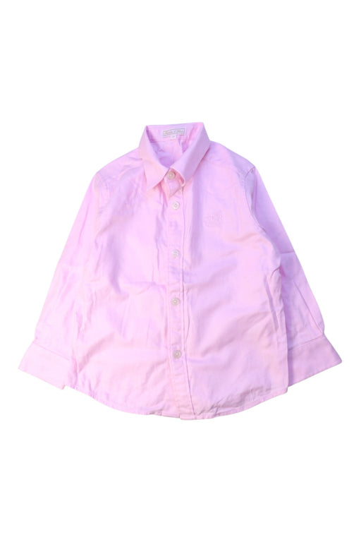 A Pink Long Sleeve Shirts from Nicholas & Bears in size 3T for boy. (Front View)