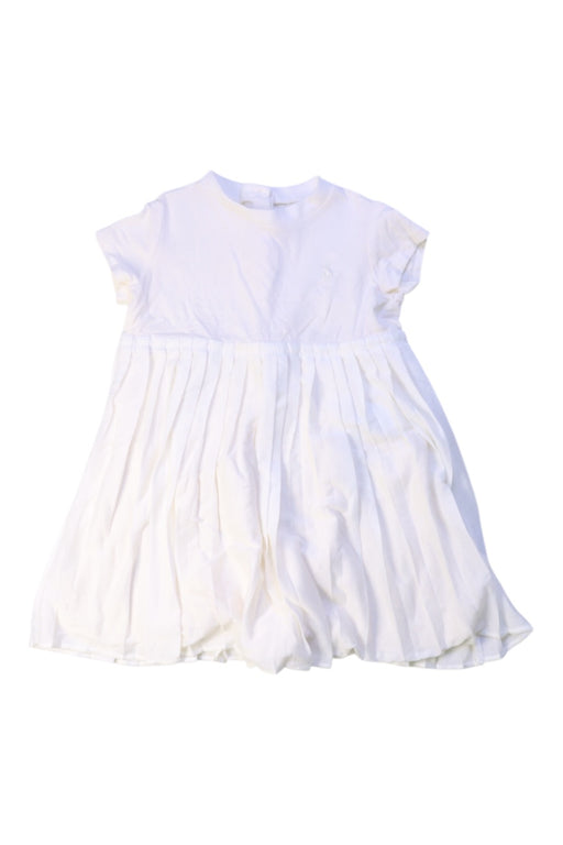 A White Short Sleeve Dresses from Ralph Lauren in size 12-18M for girl. (Front View)