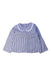 A Navy Long Sleeve Tops from Jacadi in size 2T for girl. (Front View)