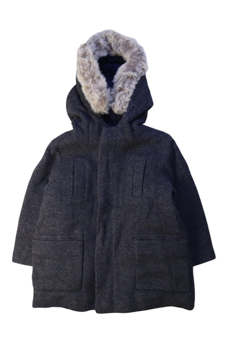 A Grey Coats from Jacadi in size 2T for boy. (Front View)