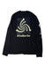 A Black Crewneck Sweatshirts from Nike in size 12Y for boy. (Back View)