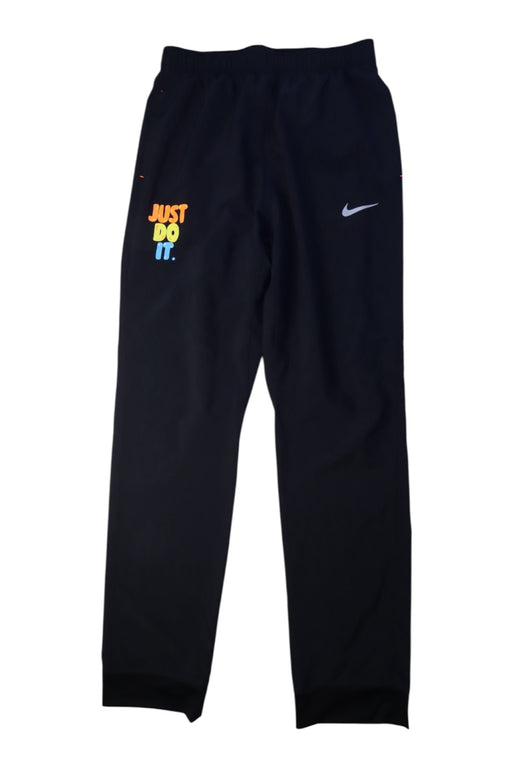 A Black Sweatpants from Nike in size 13Y for boy. (Front View)