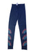 A Navy Leggings from Tea in size 12Y for girl. (Front View)