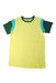A Yellow Short Sleeve T Shirts from Tea in size 12Y for neutral. (Front View)