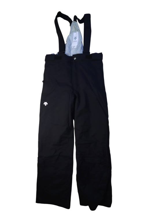 A Black Ski Pants & Salopettes from Descente in size 12Y for boy. (Front View)