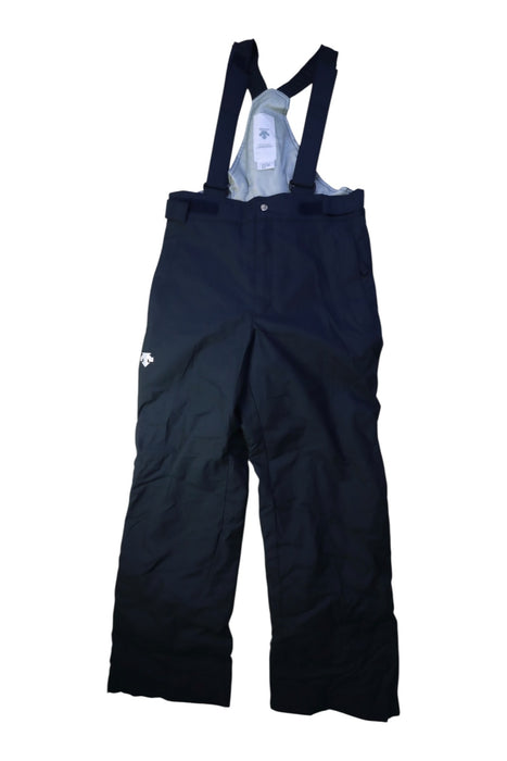 A Black Ski Pants & Salopettes from Descente in size 12Y for boy. (Front View)