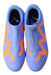 A Blue Cleats/Soccer Shoes from Puma in size 14Y for boy. (Back View)