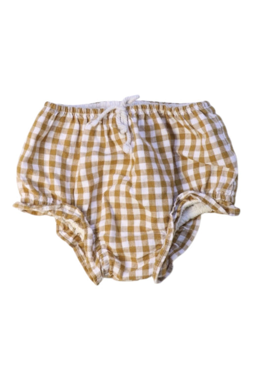 A Beige Bloomers from Rylee + Cru in size 3-6M for girl. (Front View)