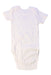 A White Short Sleeve Bodysuits from Gray Label in size 0-3M for neutral. (Back View)