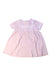 A Pink Short Sleeve Dresses from Petit Bateau in size 6-12M for girl. (Front View)