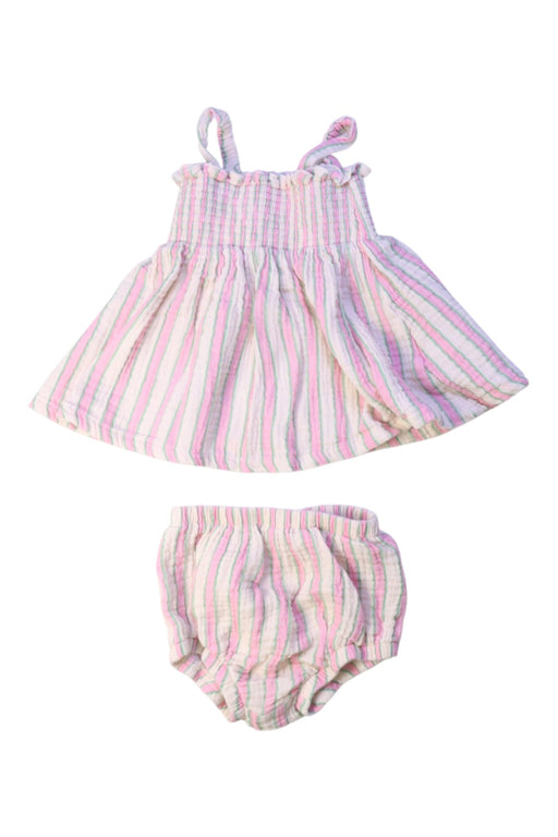A Pink Skirt Sets from Angel Dear in size 6-12M for girl. (Front View)