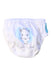 A White Swim Diapers from Charlie Banana in size 3-6M for neutral. (Back View)