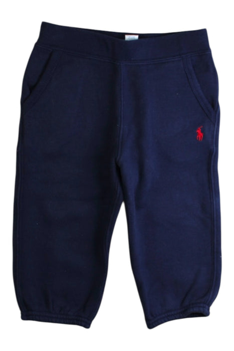 A Navy Sweatpants from Ralph Lauren in size 6-12M for boy. (Front View)
