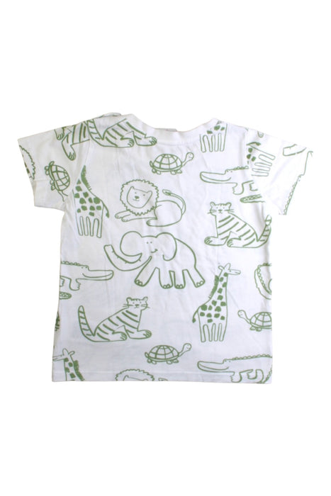 A White Short Sleeve T Shirts from Seed in size 12-18M for boy. (Back View)
