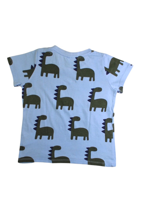 A Blue Short Sleeve Tops from Seed in size 12-18M for boy. (Back View)