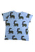 A Blue Short Sleeve Tops from Seed in size 12-18M for boy. (Back View)